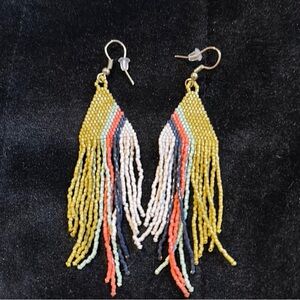 Fringe earrings - great condition and cute! Ink and Alloy brand